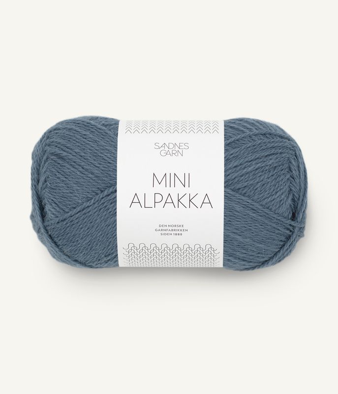 UT 6052 Mini Alpakka Jeansblå